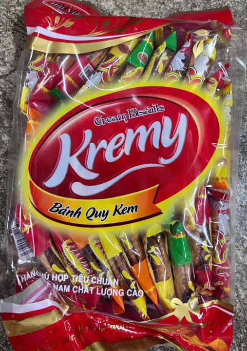 Bánh quy kem Hải Việt 250g